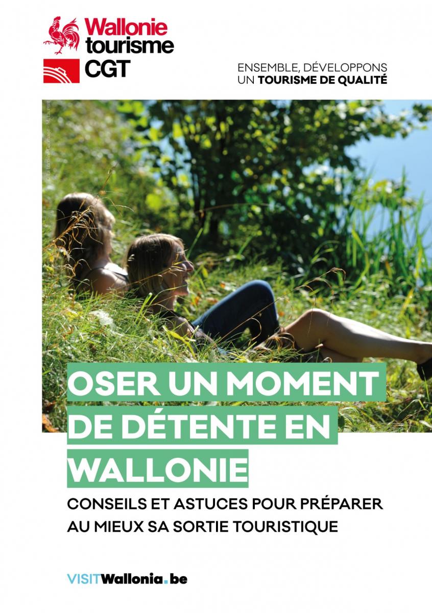 Couverture "Oser un moment de détente en Wallonie"